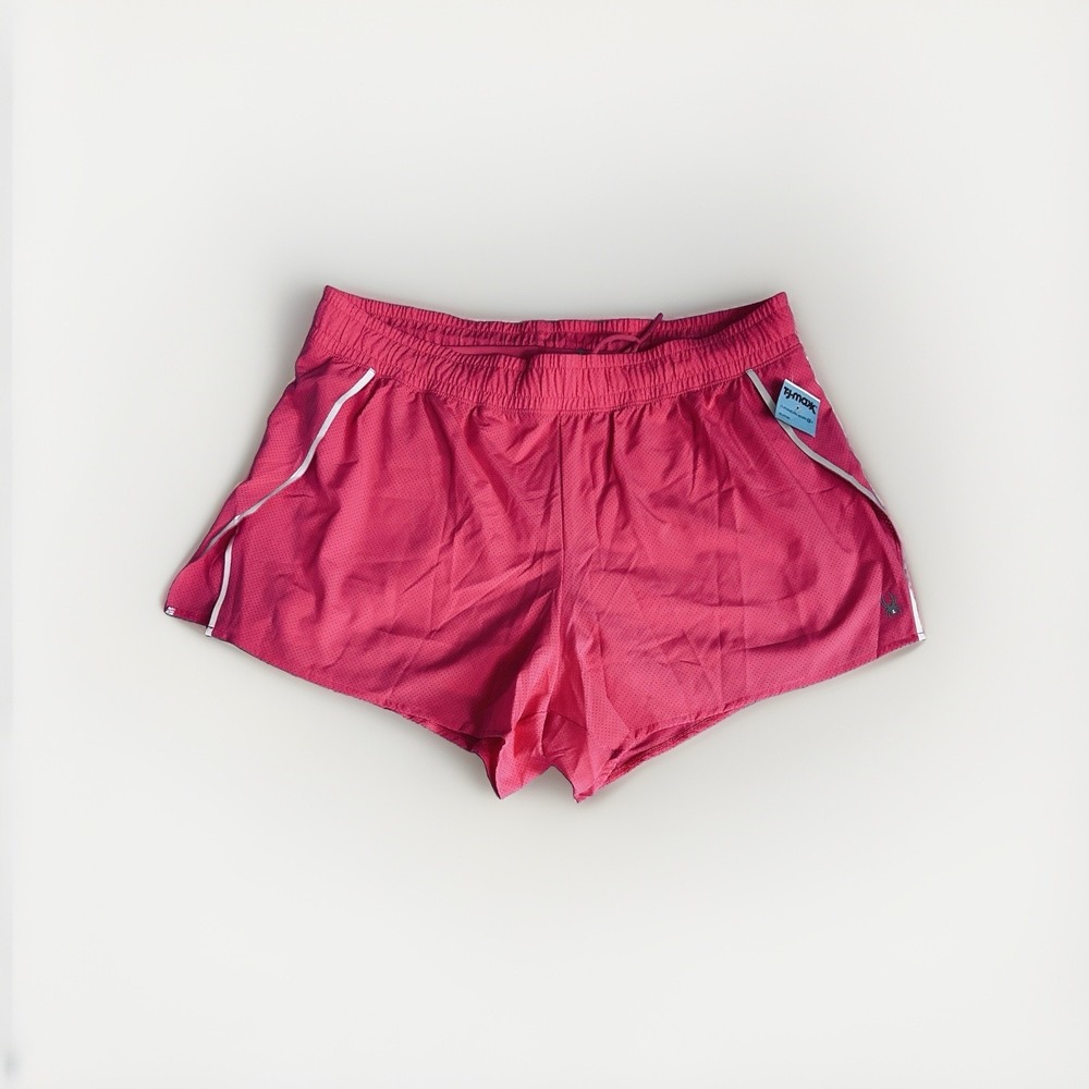 Spyder Active Running Shorts XL Pink Lined Mesh Reflective Gorpcore Sporty NWT
